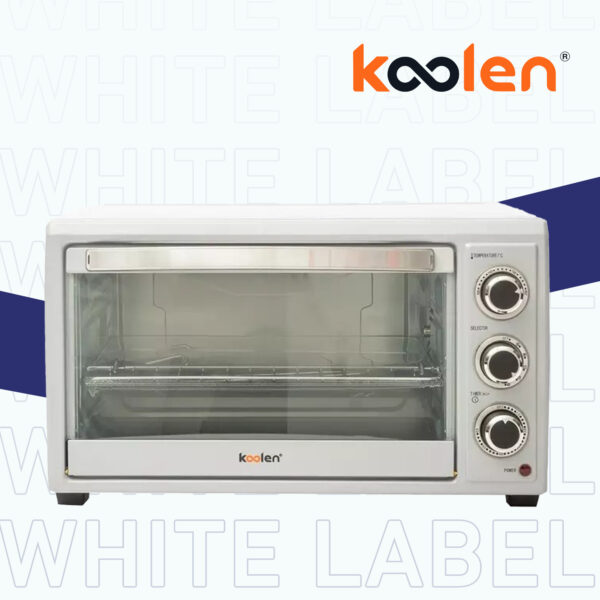فرن كهربائي Koolen بسعة 35 لتر - قوة 1600 واط مع شواية مدمجة | ضمان عامين في السعودية