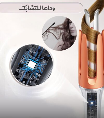 عصا تمويج الشعر الدوارة والأوتوماتيكية من ماركة شيجلام، بقطر 32 ملم وطلاء سيراميك.