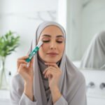 رول تعزيز الرؤية بحجم 8 مل مع كرة دوارة للتطبيق حول العينين.