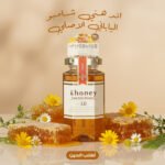 عبوة شامبو Deep Moist & Honey الياباني باللون الذهبي بحجم 440 مل.